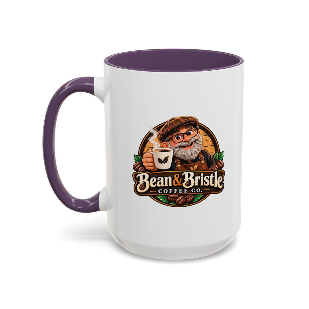 Bean & Bristle Signature Coffee Mug – 11 oz & 15 oz