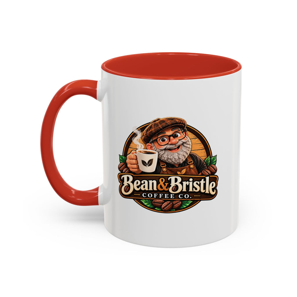 Bean & Bristle Signature Coffee Mug – 11 oz & 15 oz