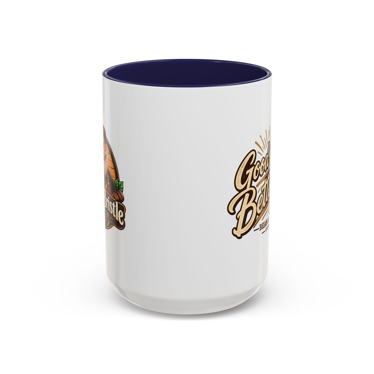 Bean & Bristle Signature Coffee Mug – 11 oz & 15 oz