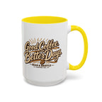 Bean & Bristle Signature Coffee Mug – 11 oz & 15 oz