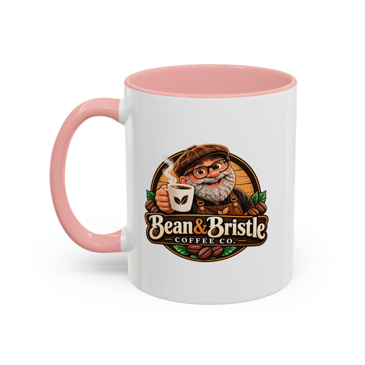 Bean & Bristle Signature Coffee Mug – 11 oz & 15 oz