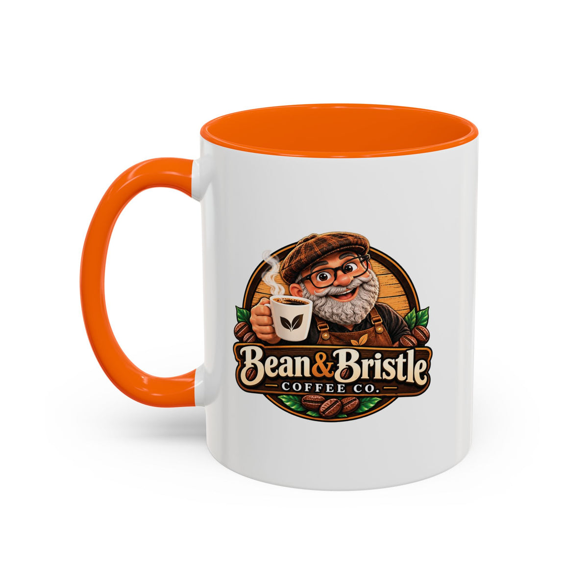 Bean & Bristle Signature Coffee Mug – 11 oz & 15 oz