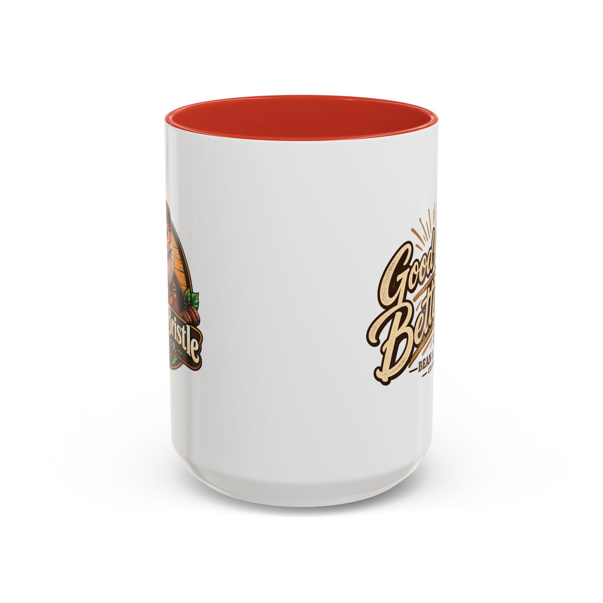 Bean & Bristle Signature Coffee Mug – 11 oz & 15 oz