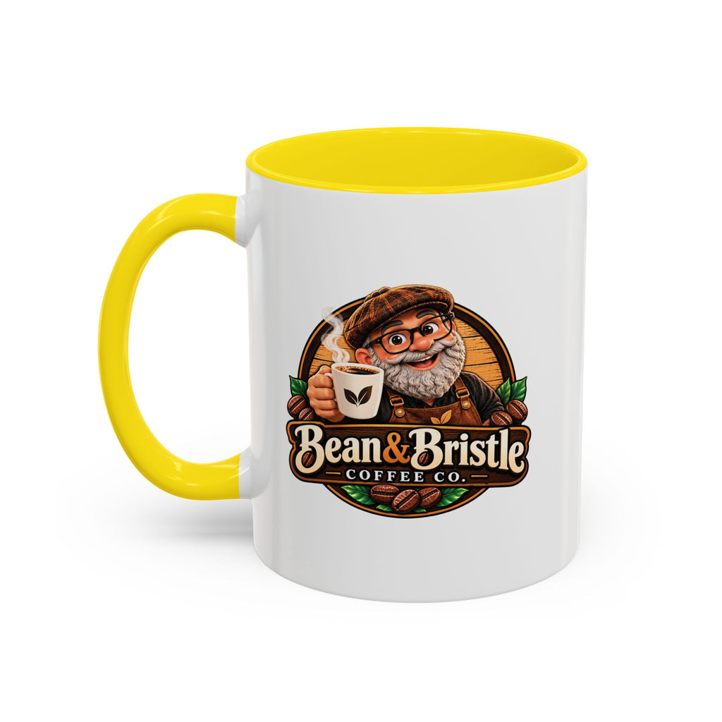 Bean & Bristle Signature Coffee Mug – 11 oz & 15 oz