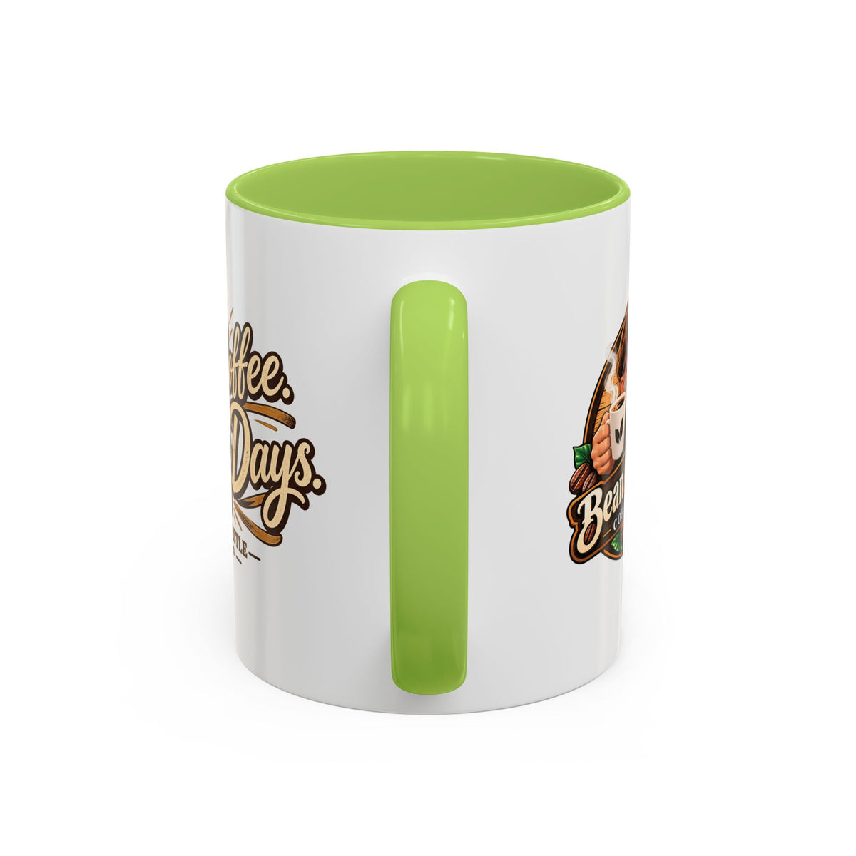 Bean & Bristle Signature Coffee Mug – 11 oz & 15 oz