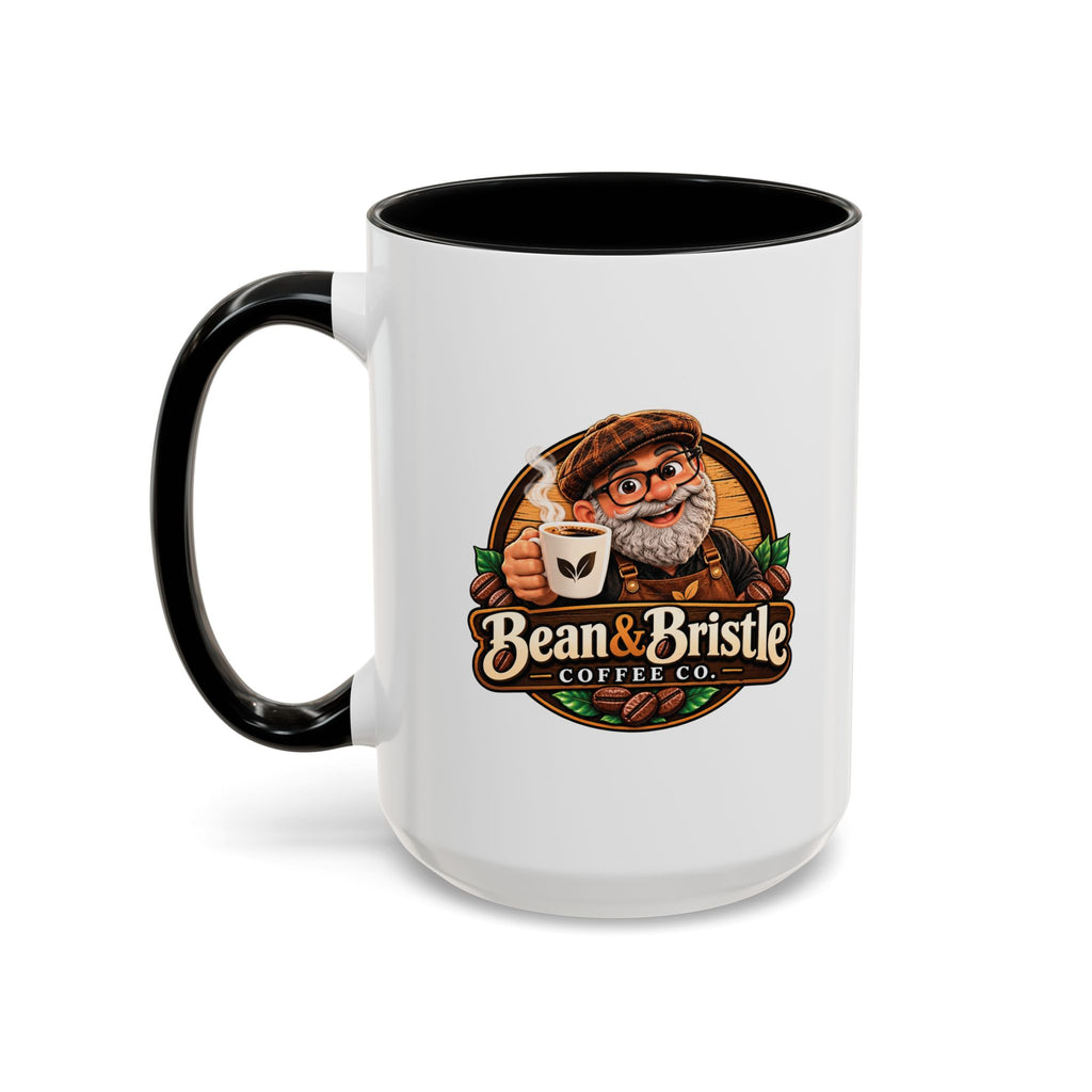 Bean & Bristle Signature Coffee Mug – 11 oz & 15 oz