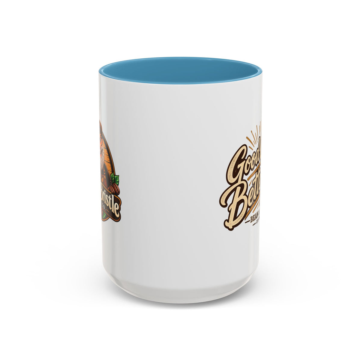 Bean & Bristle Signature Coffee Mug – 11 oz & 15 oz