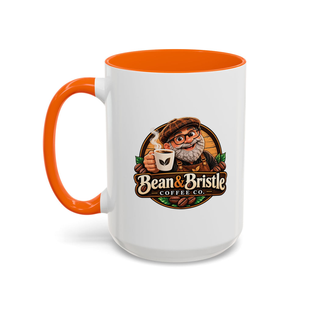 Bean & Bristle Signature Coffee Mug – 11 oz & 15 oz