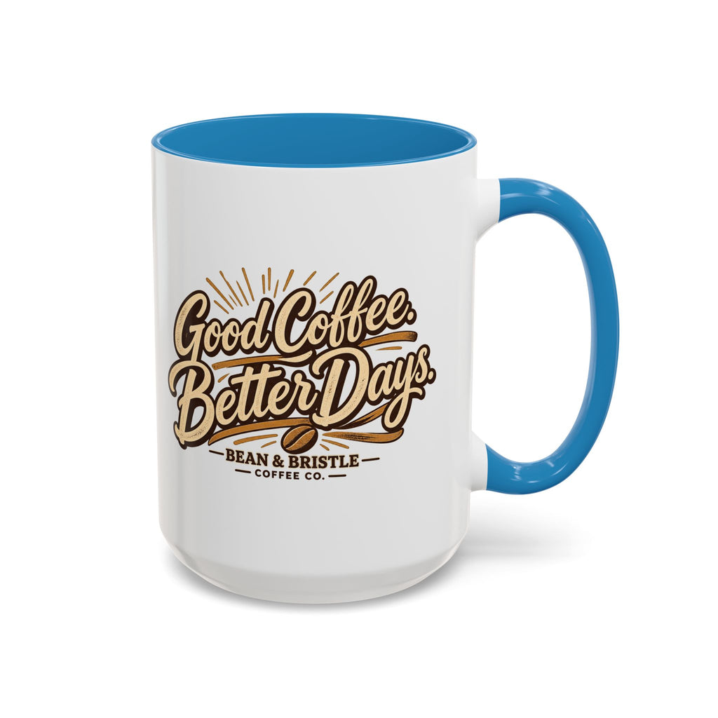 Bean & Bristle Signature Coffee Mug – 11 oz & 15 oz