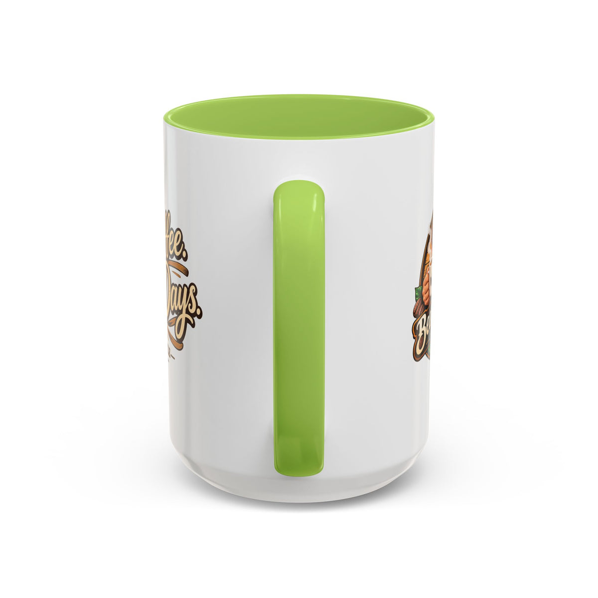 Bean & Bristle Signature Coffee Mug – 11 oz & 15 oz
