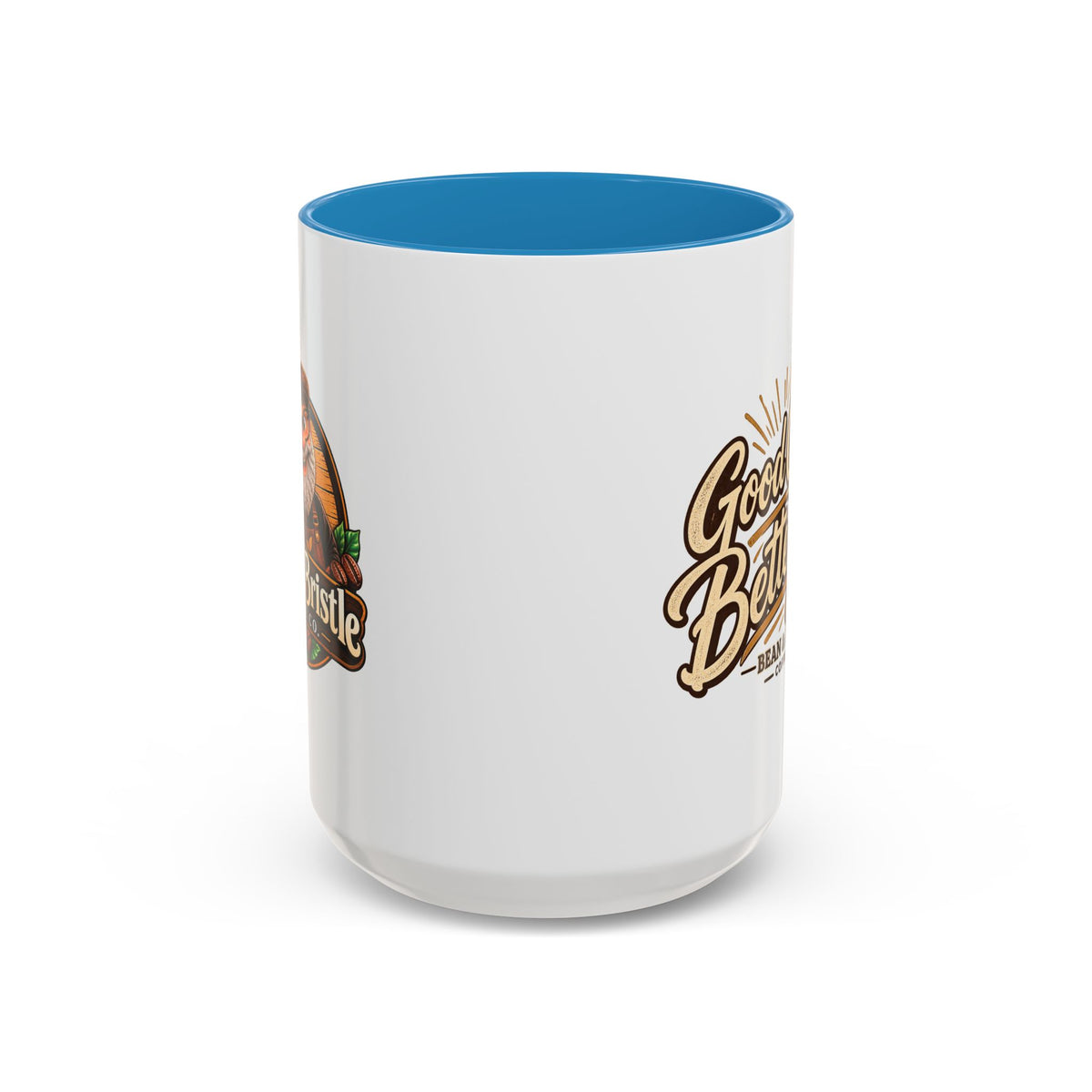 Bean & Bristle Signature Coffee Mug – 11 oz & 15 oz