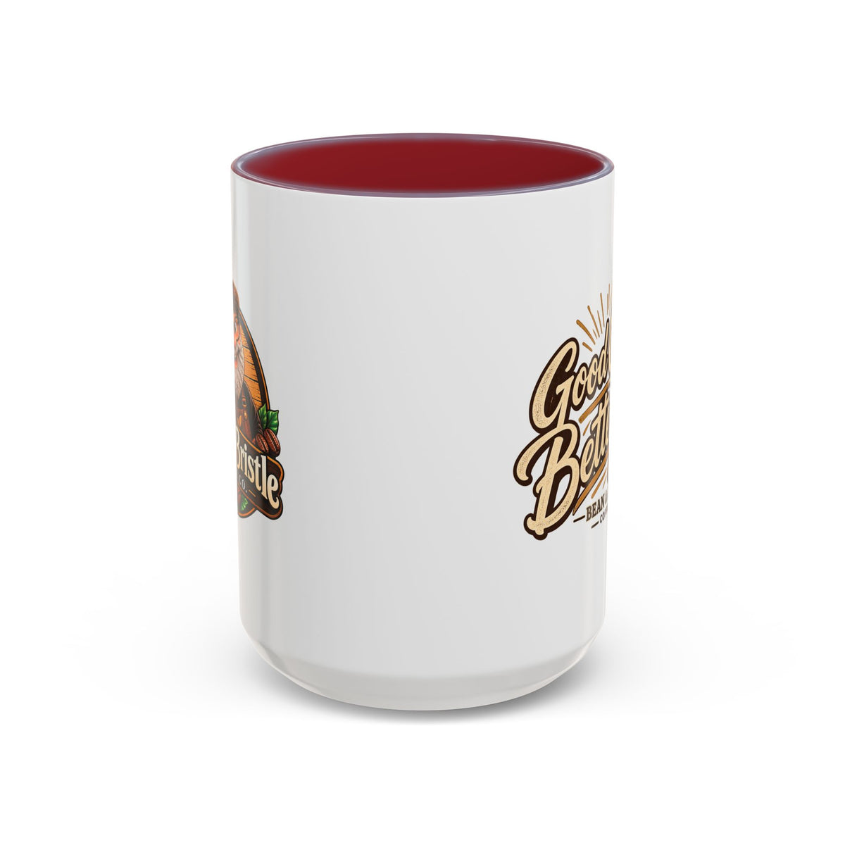 Bean & Bristle Signature Coffee Mug – 11 oz & 15 oz